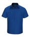 Red Kap - Performance Plus Short Sleeve Shop Shirt with Oilblok Technology - Long Sizes - SY42L