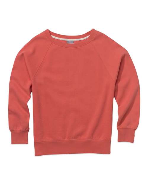 MV Sport - Vintage Fleece Raglan Crewneck Sweatshirt - 17116