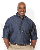 Sierra Pacific - Short Sleeve Denim Tall Sizes - 6211