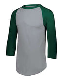 Augusta Sportswear - Youth Three-Quarter Sleeve Baseball Jersey - 4421