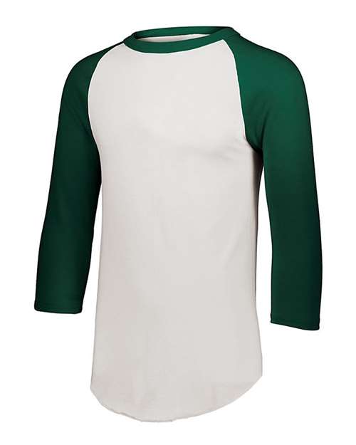 Augusta Sportswear - Youth Three-Quarter Sleeve Baseball Jersey - 4421