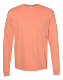 Comfort Colors - Garment-Dyed Heavyweight Long Sleeve Pocket T-Shirt - 4410 (More Color)