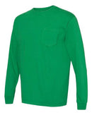 Comfort Colors - Garment-Dyed Heavyweight Long Sleeve Pocket T-Shirt - 4410