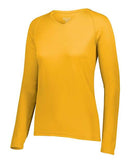 Augusta Sportswear - Women's Attain Wicking Long Sleeve V-Neck T-Shirt - 2797