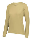 Augusta Sportswear - Women's Attain Wicking Long Sleeve V-Neck T-Shirt - 2797 (More Color)