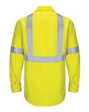 Red Kap - Enhanced & Hi-Visibility Long Sleeve Work Shirt - SY14