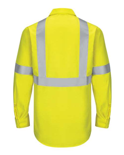 Red Kap - Enhanced & Hi-Visibility Long Sleeve Work Shirt - SY14