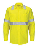 Red Kap - Enhanced & Hi-Visibility Long Sleeve Work Shirt - SY14