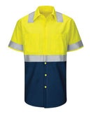 Red Kap - Enhanced & Hi-Visibility Work Shirt - Long Sizes - SY24L