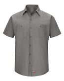 Red Kap - Mimix™ Short Sleeve Workshirt - Long Sizes - SX20L