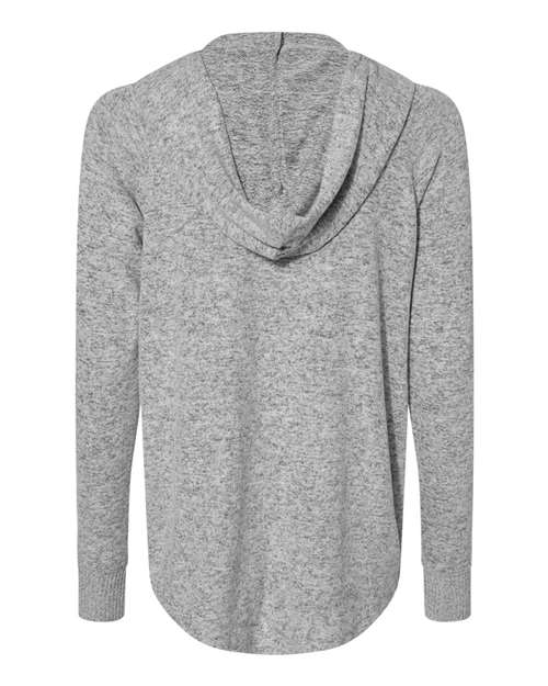 Boxercraft - Women's Cuddle Fleece V-Neck Hooded Pullover - L07