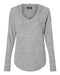 Boxercraft - Women's Cuddle Fleece V-Neck Hooded Pullover - L07