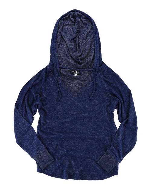 Boxercraft - Women's Plus Size Cuddle Fleece V-Neck Hooded Pullover - PL07