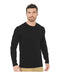 Bayside - Unisex Fine Jersey Long Sleeve Crewneck T-Shirt - 9550