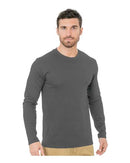 Bayside - Unisex Fine Jersey Long Sleeve Crewneck T-Shirt - 9550