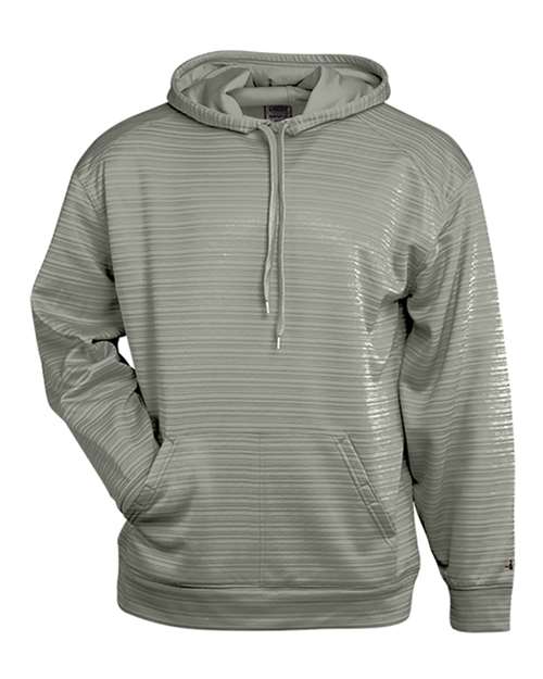 Badger - Striped Hooded Sweatshirt - 1425