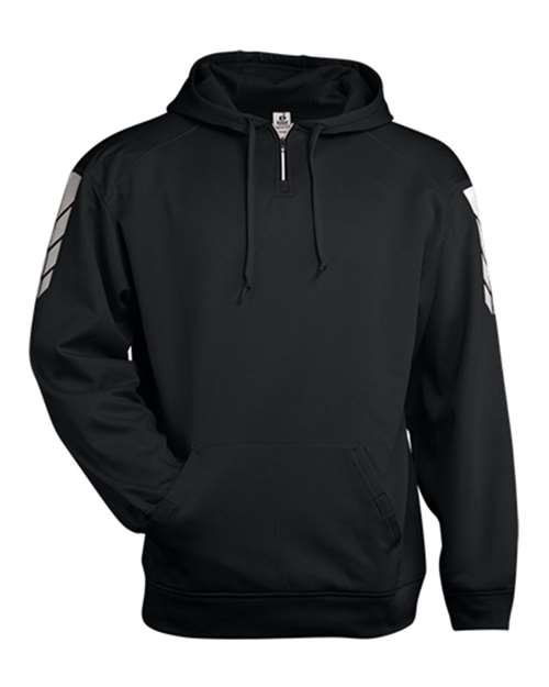 Badger - Metallic Fleece Hooded Sweatshirt - 1428