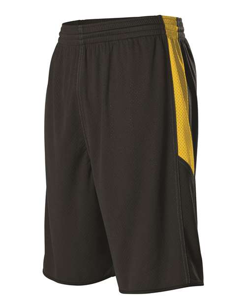 Alleson Athletic - Single Ply Reversible Basketball Shorts - 589PSP