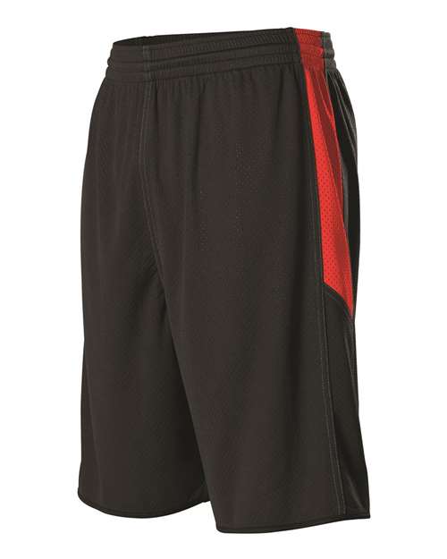 Alleson Athletic - Youth Single Ply Reversible Shorts - 589PSPY