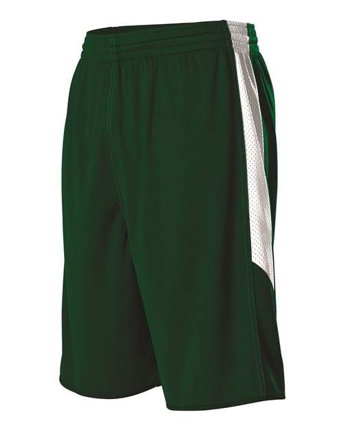 Alleson Athletic - Youth Single Ply Reversible Shorts - 589PSPY