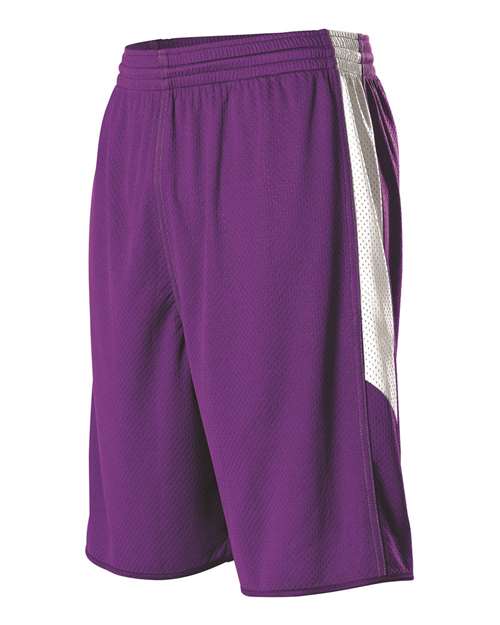 Alleson Athletic - Youth Single Ply Reversible Shorts - 589PSPY