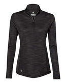 Adidas - Women's Lightweight Mélange Quarter-Zip Pullover - A476