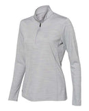 Adidas - Women's Lightweight Mélange Quarter-Zip Pullover - A476