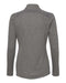 Adidas - Women's Heathered Quarter Zip Pullover with Colorblocked Shoulders - A464