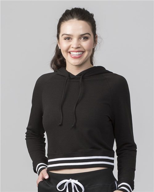 Boxercraft - Women's Hooded Cropped Sweatshirt - R42