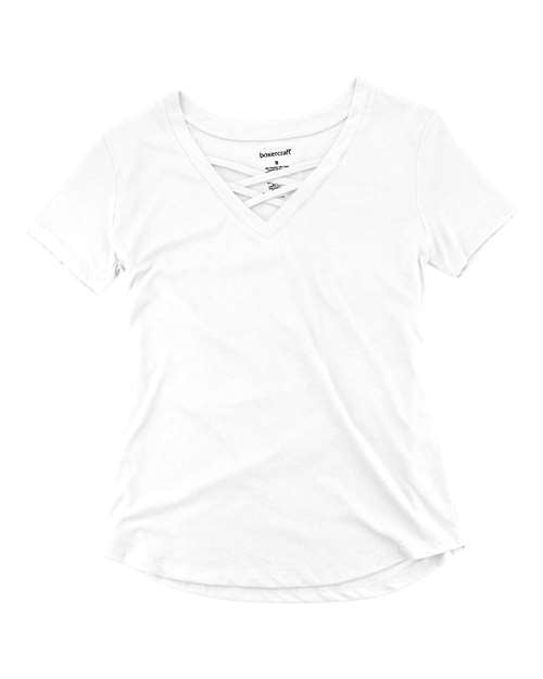 Boxercraft - Girls' Caged Front T-Shirt - YT27