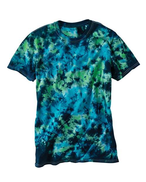 Dyenomite - LaMer Over-Dyed Crinkle Tie Dye T-Shirt - 640LM