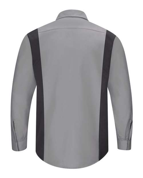 Red Kap - Performance Plus Long Sleeve Shirt with OilBlok Technology - Long Sizes - SY32L