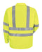 Red Kap - High Visibility Safety Long Sleeve Work Shirt - SS14HV