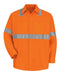 Red Kap - High Visibility Safety Long Sleeve Work Shirt - SS14HV