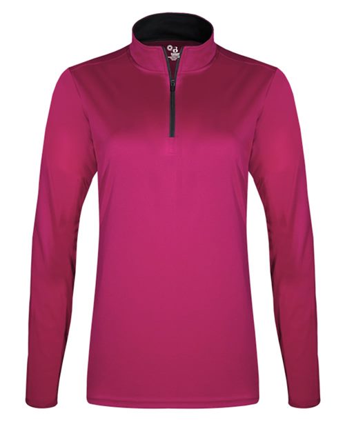 Badger - Girls' B-Core Quarter-Zip Pullover - 2103