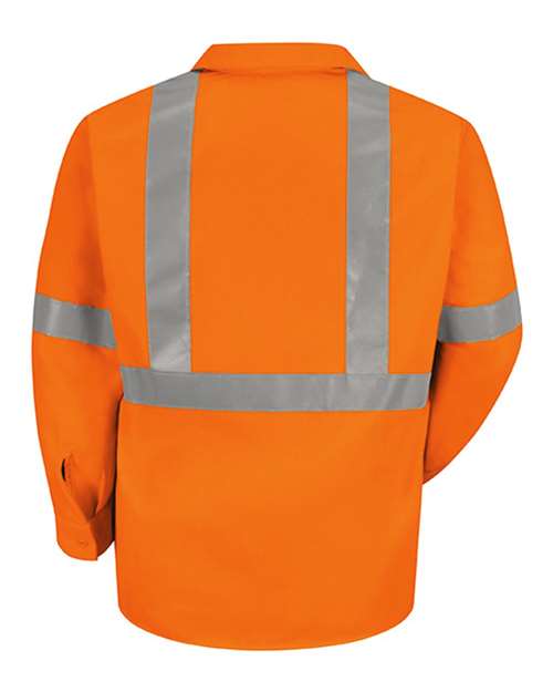 Red Kap - High Visibility Work Shirt Tall Sizes - SS14HVT