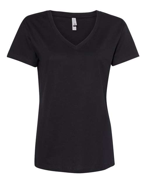 Next Level - Women’s Fine Jersey Relaxed V T-Shirt - 3940