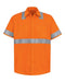 Red Kap - High Visibility Safety Short Sleeve Work Shirt - SS24HV