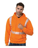 Bayside - USA-Made High Visibility Hooded Pullover - 3739