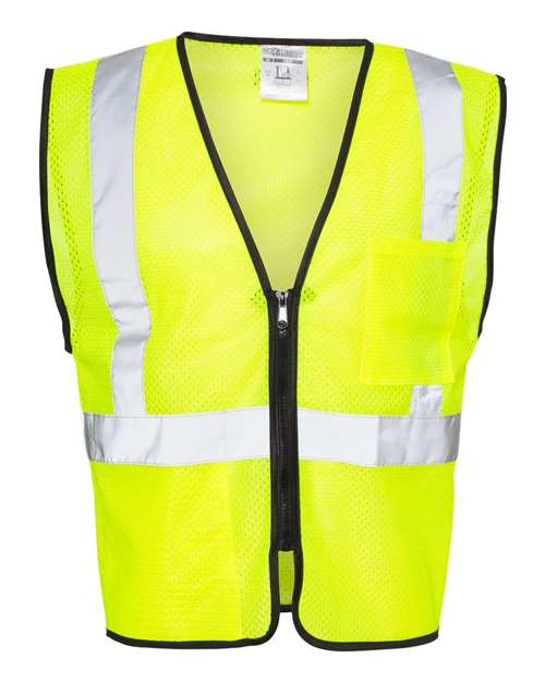 Kishigo - Double-Pocket Zippered Economy Class 2  Vest - 1537-1538