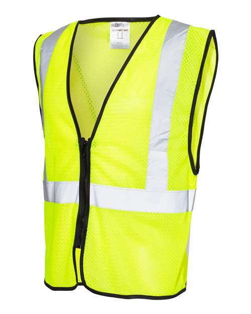 Kishigo - Zippered Mesh Economy Class 2 Vest - 1547-1548