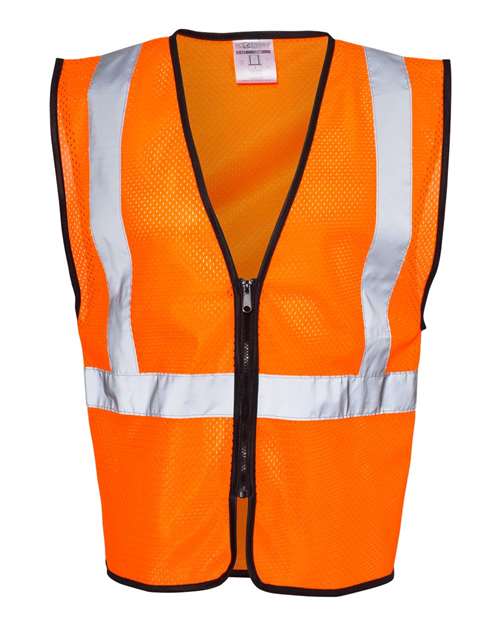 Kishigo - Zippered Mesh Economy Class 2 Vest - 1547-1548