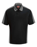 Red Kap - Short Sleeve Performance Knit Two Tone Polo - SK54