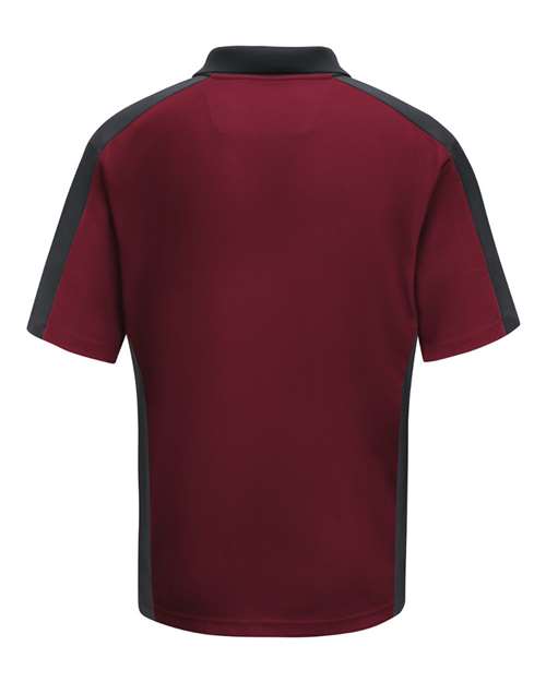 Red Kap - Short Sleeve Performance Knit Two Tone Polo - SK54