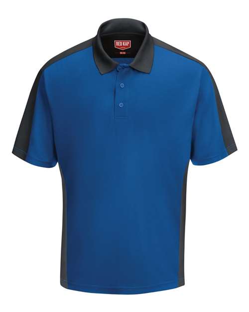 Red Kap - Short Sleeve Performance Knit Two Tone Polo - SK54