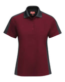 Red Kap - Women's Short Sleeve Performance Knit Two-Tone Polo - SK53