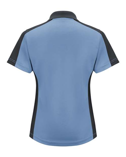 Red Kap - Women's Short Sleeve Performance Knit Two-Tone Polo - SK53