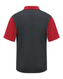 Red Kap - Short Sleeve Performance Knit Color-Block Polo - SK56