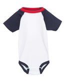 Rabbit Skins - Infant Baseball Fine Jersey Bodysuit - 4430