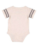 Rabbit Skins - Infant Football Fine Jersey Bodysuit - 4437